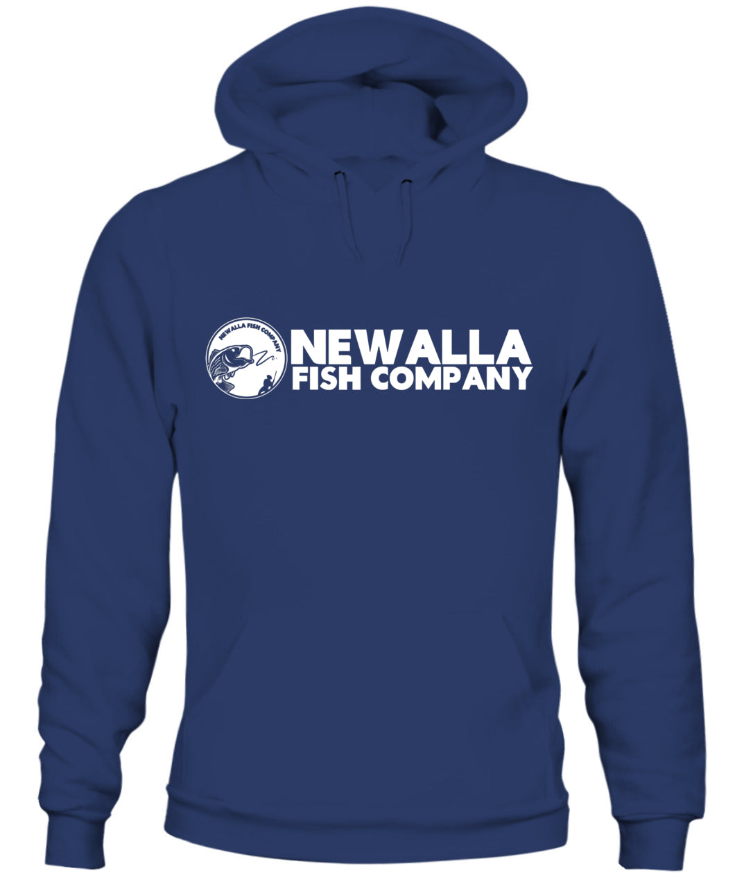 Newalla Fish Company Hoodie Navy / L